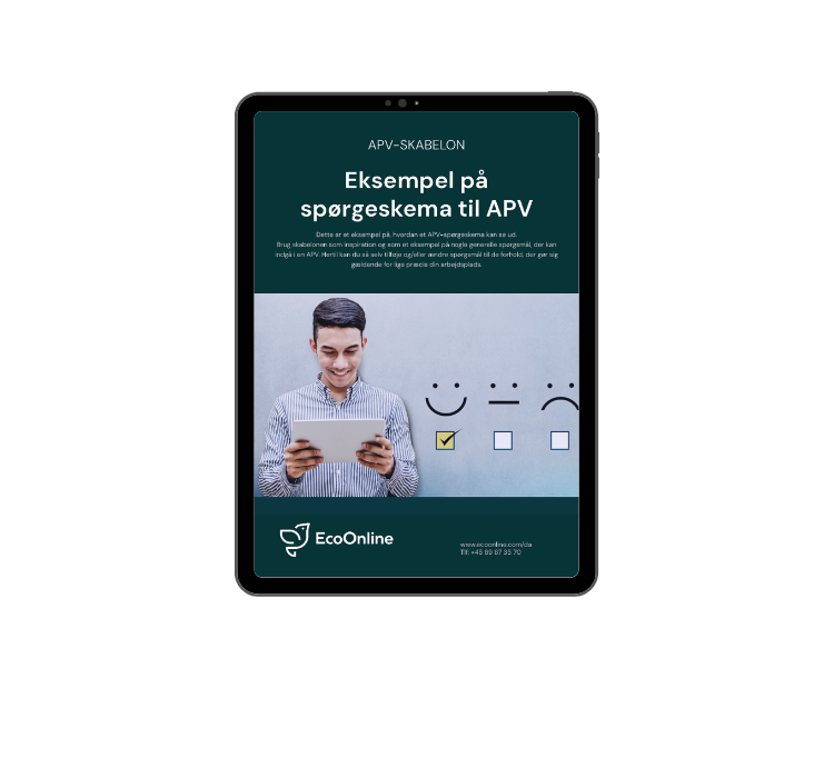 APV-skabelon m. baggrund 1