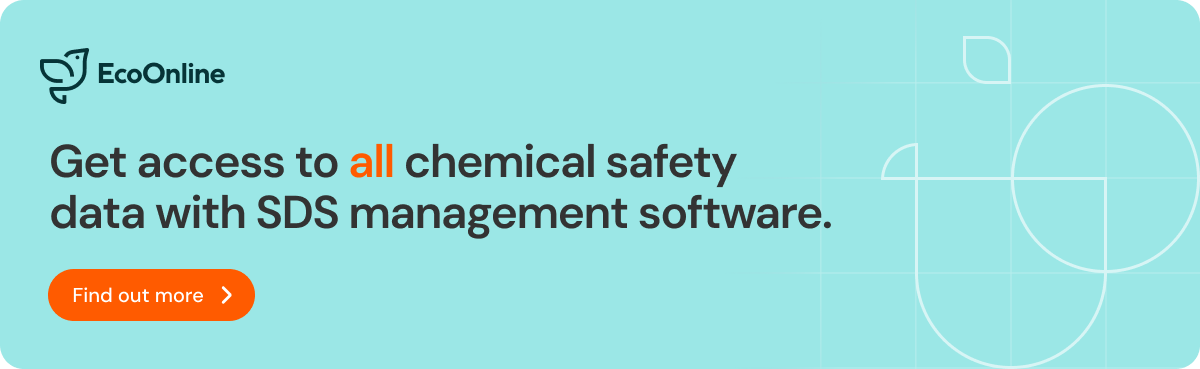 EcoOnline - Chemical Management - SDS Management -  Banner CTA